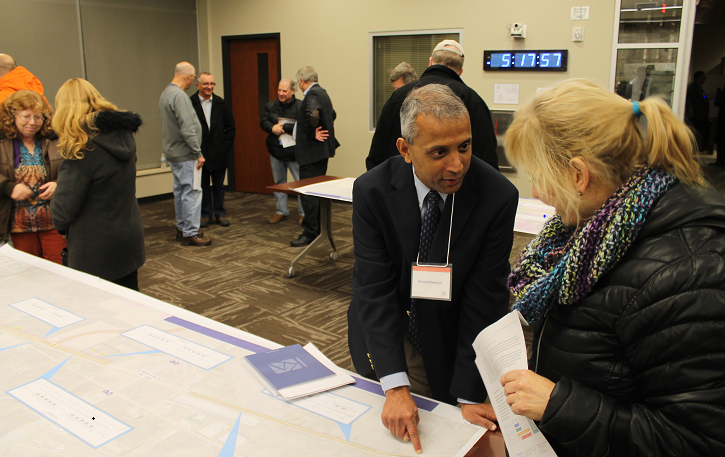 residents meet foxconn planners