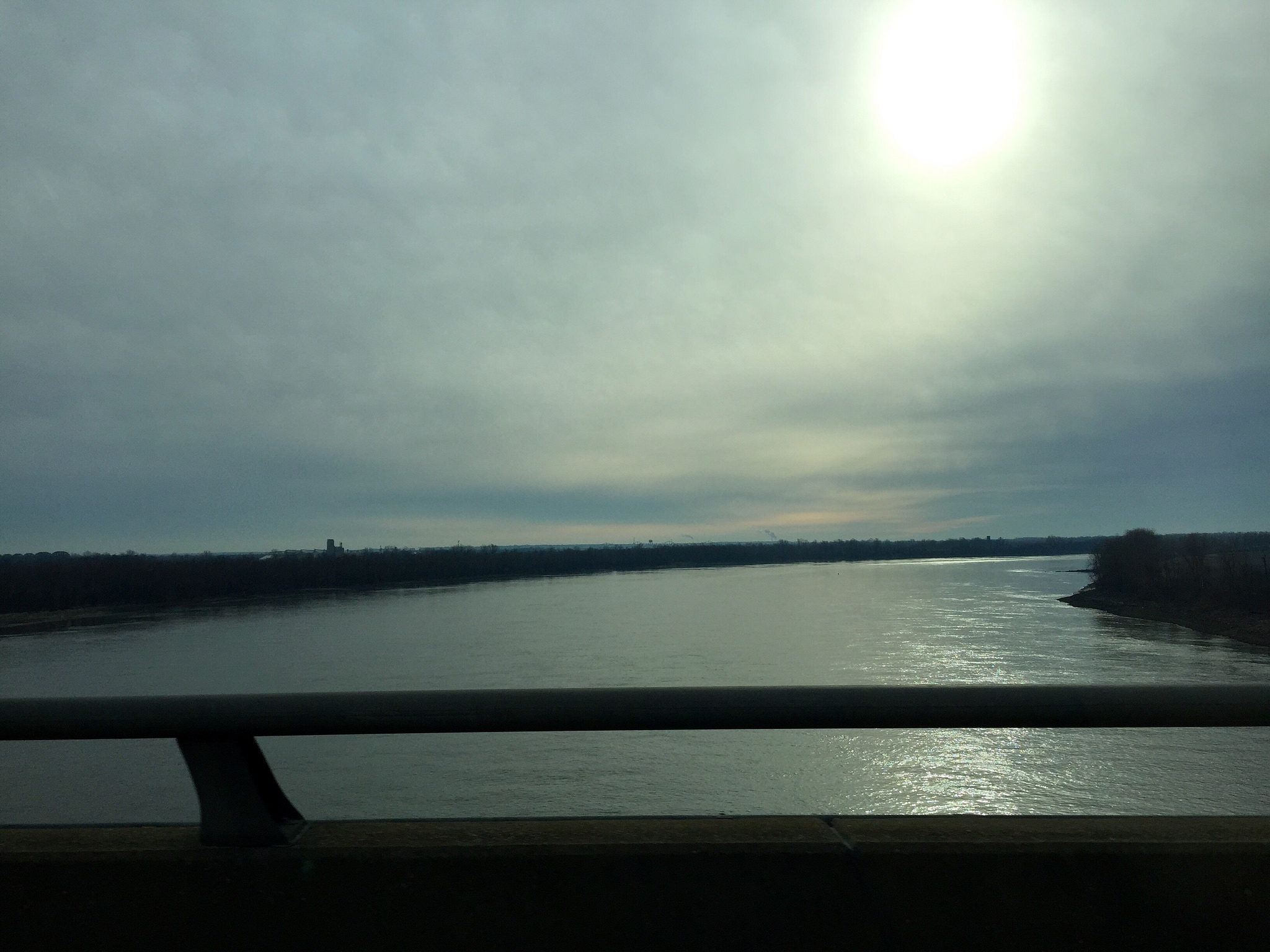Mississippi River from bridge