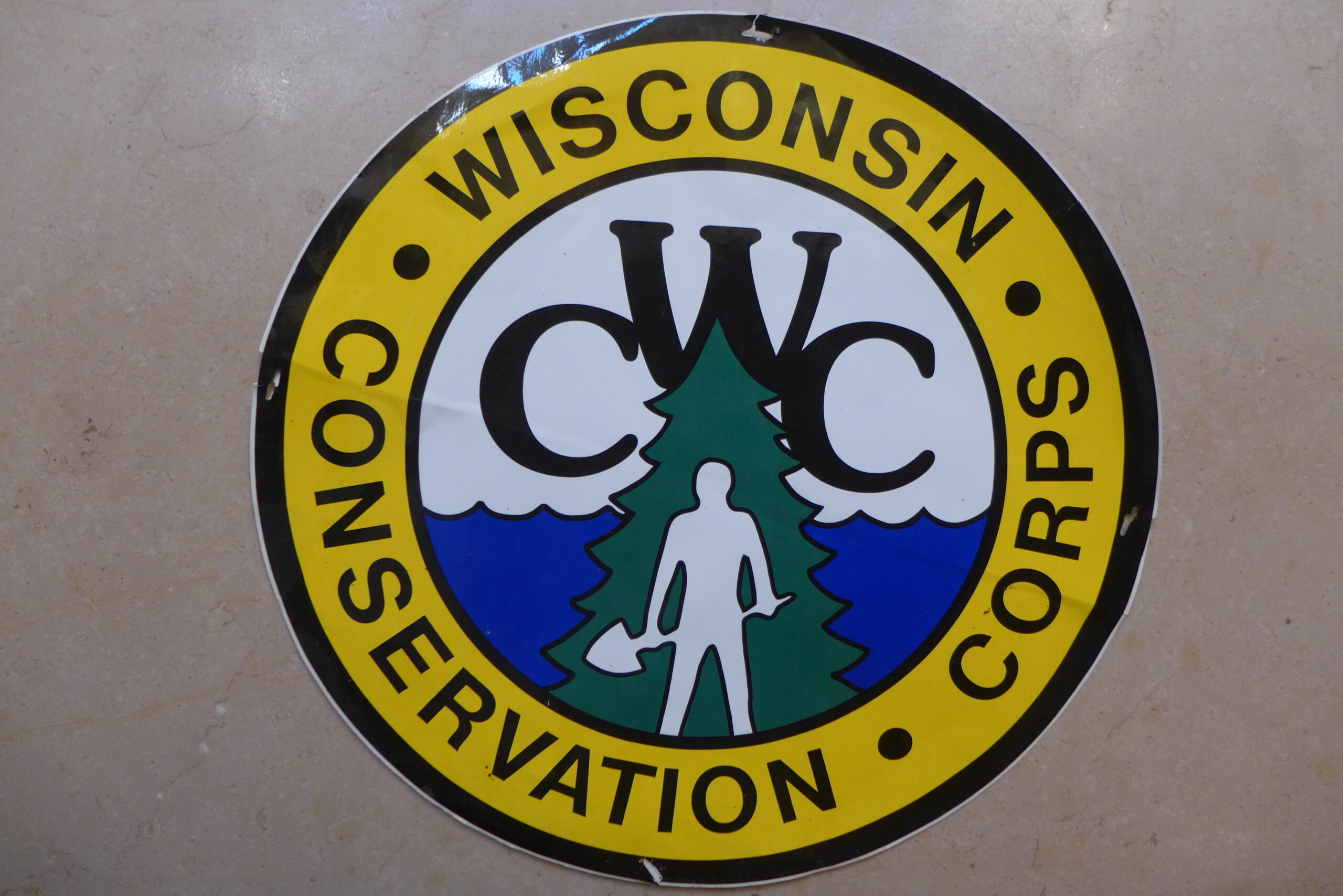 Wisconsin Conservation Corps sticker