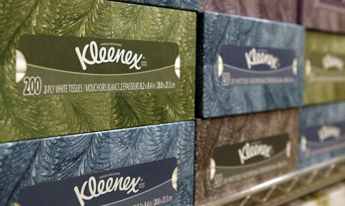 Kleenex tissues