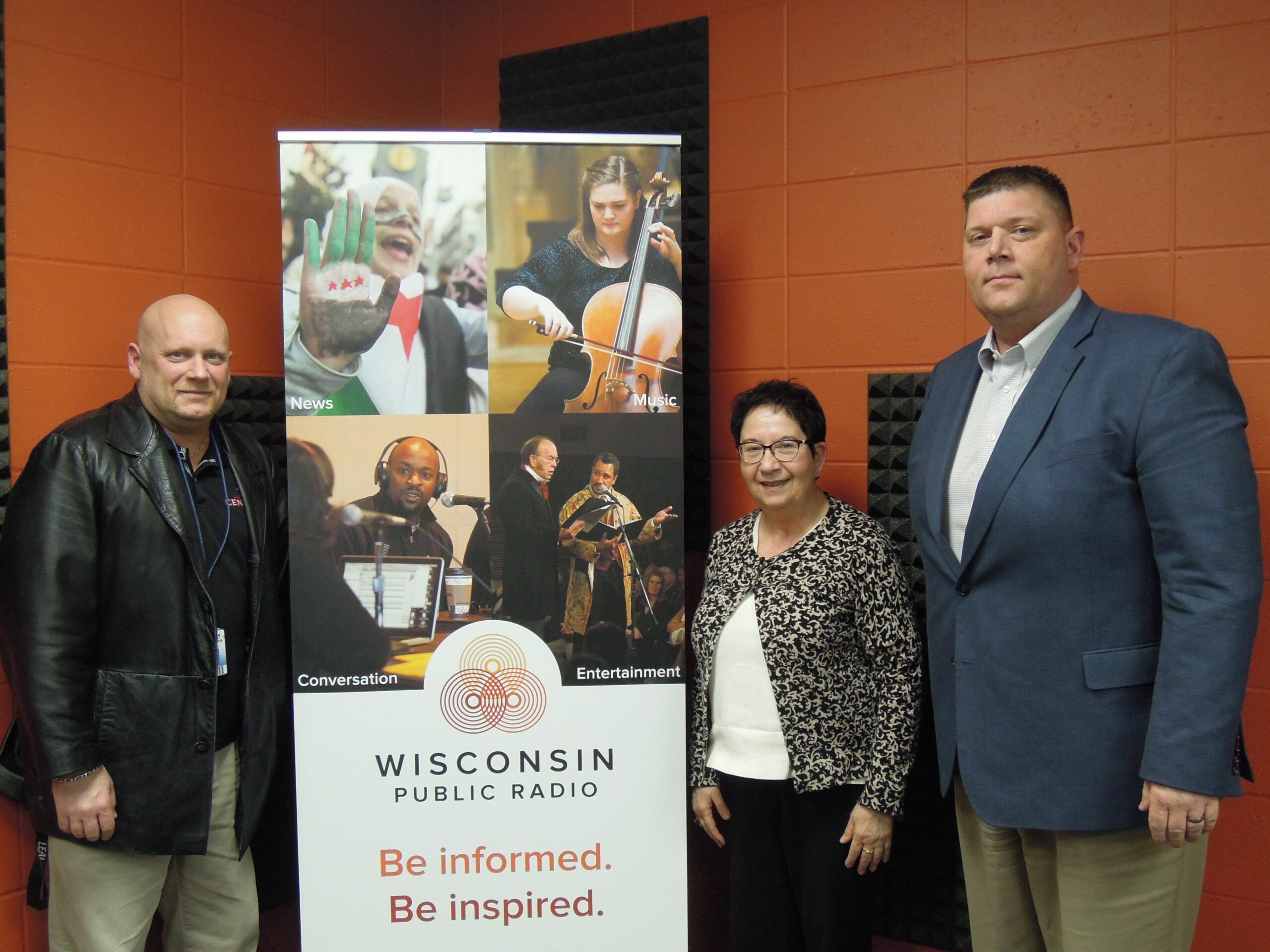 John Havlicek, Pat Markos and Mike Beighley
