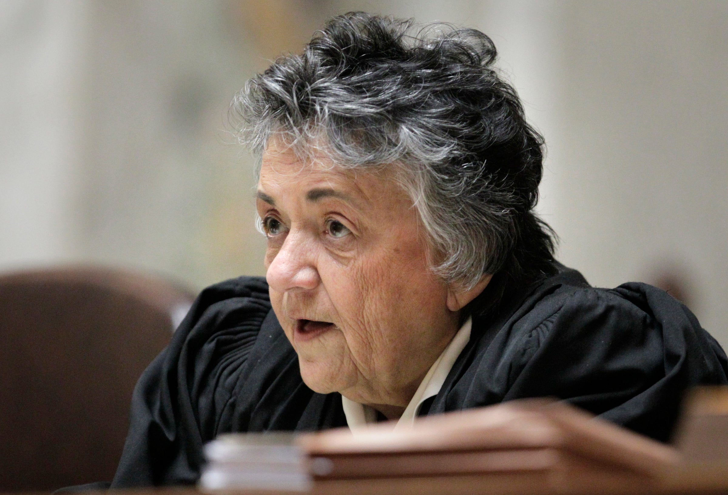 Wisconsin Supreme Court chief justice Shirley Abrahamson