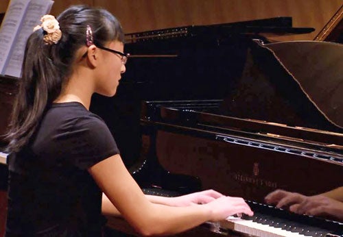 Photo of pianist Jessica Jiang