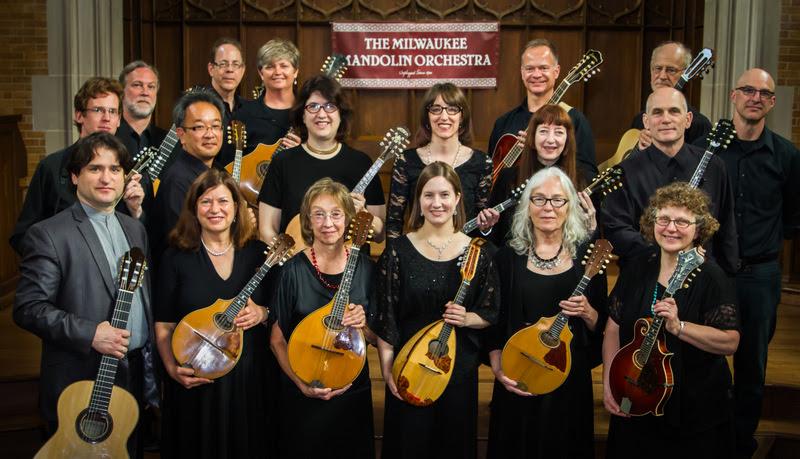 Photo of the Milwaukee Mandolin Orchestra