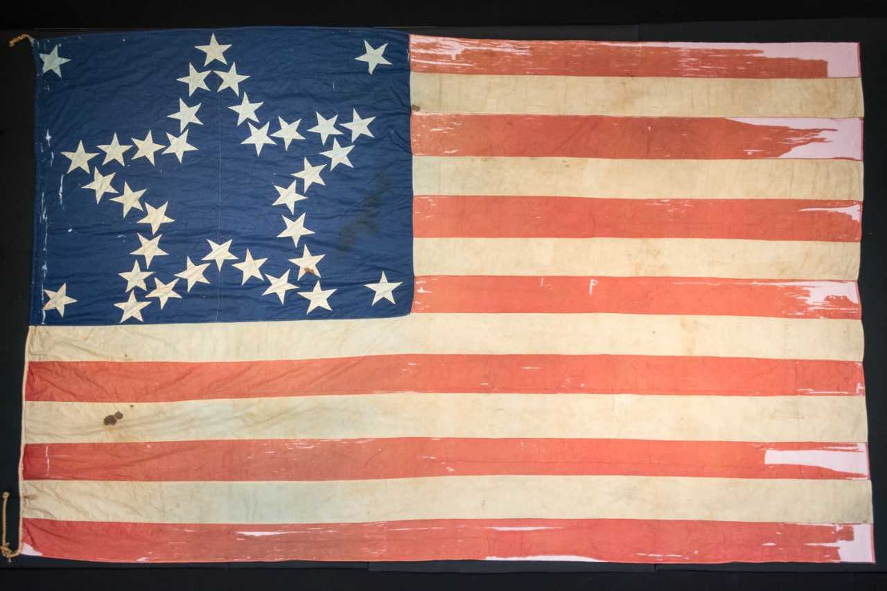 Rare Civil War era flag