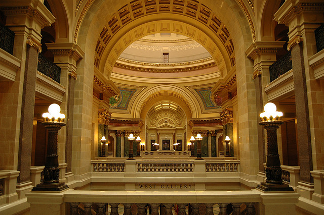 Entrance of Wisconsin Supreme Court
