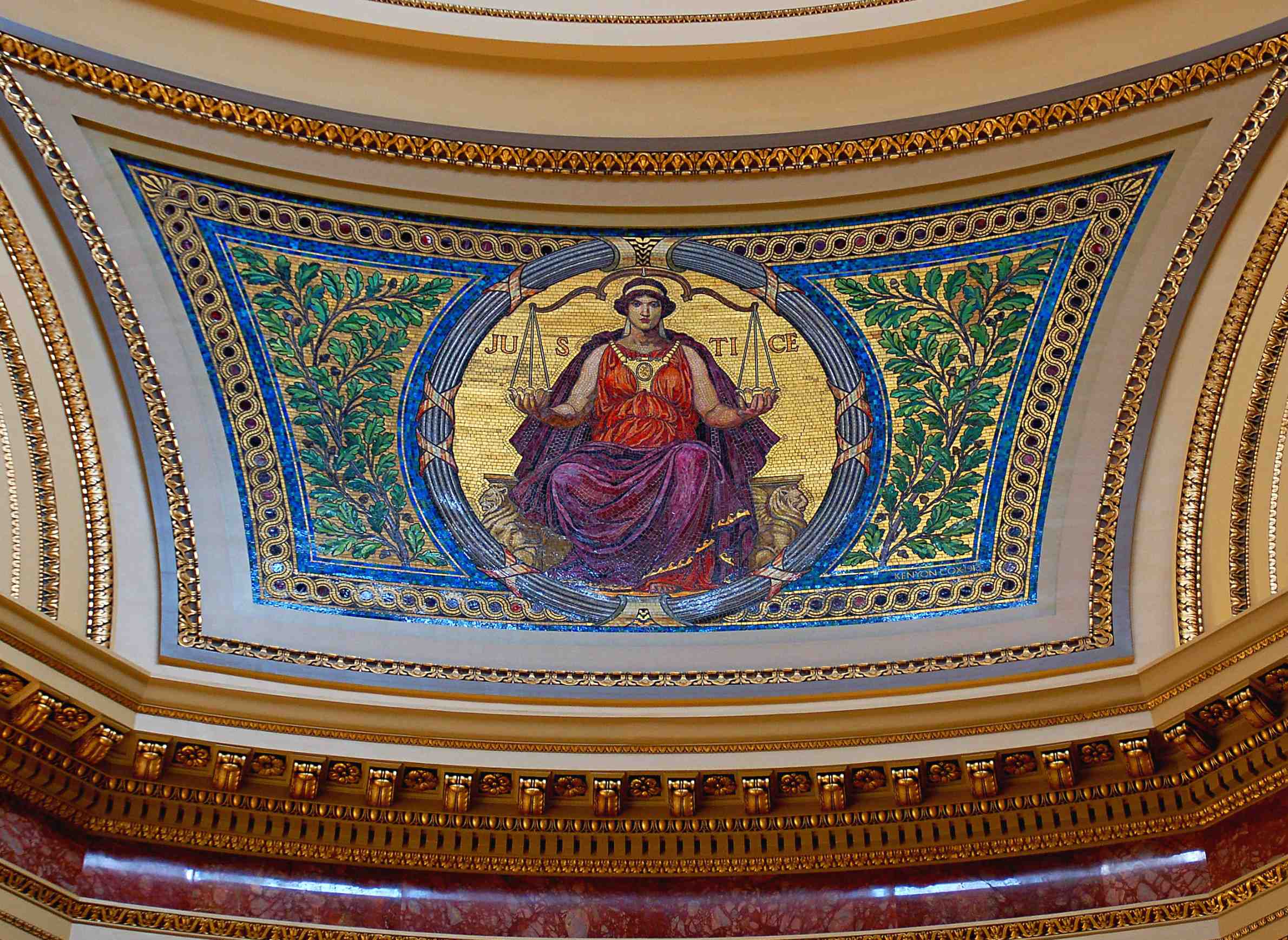 justice, state capitol dome
