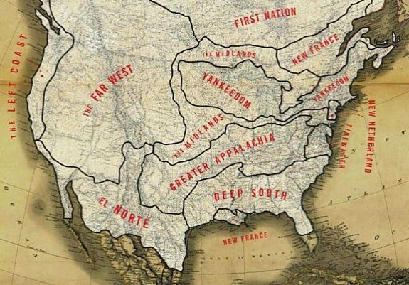 American Nations Book Cover Regional Cultures United States