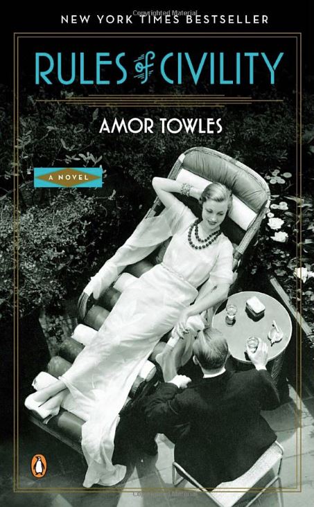 Book cover image for Rules of Civility by Amor Towles