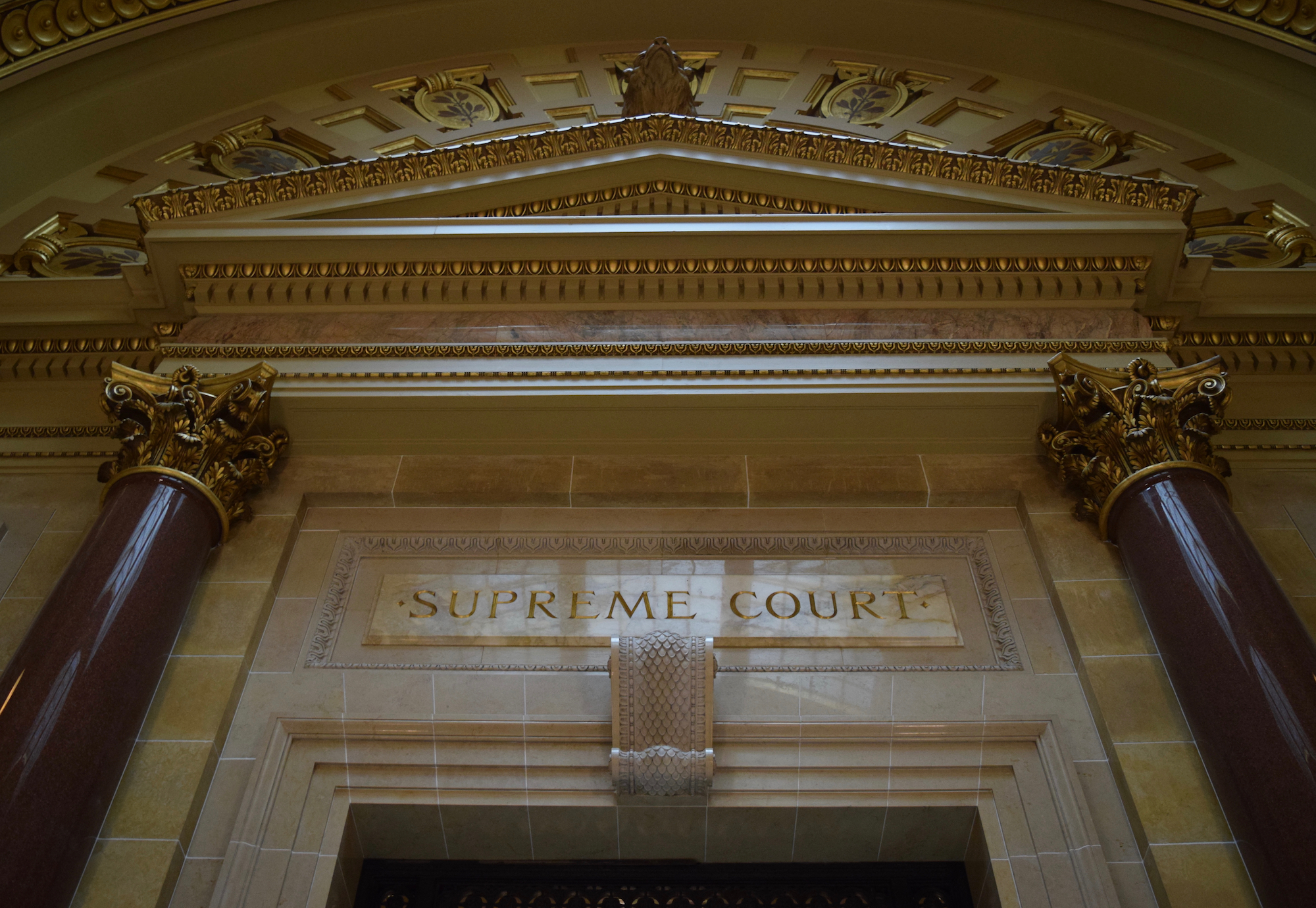Wisconsin Supreme Court entryway