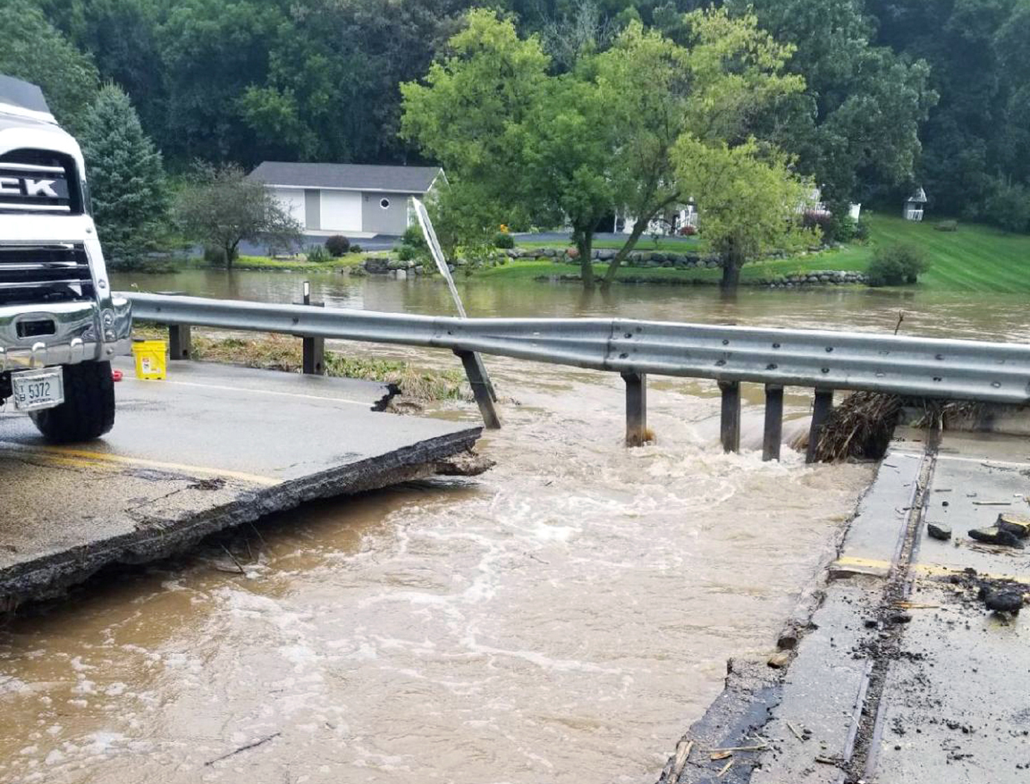 flood damage in Wisconsin