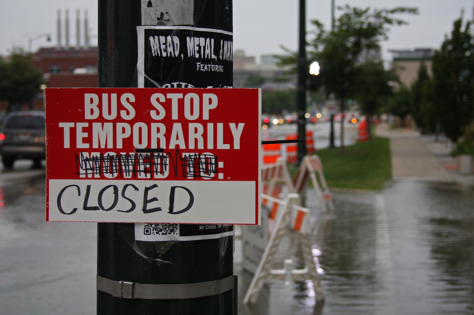 Madison Metro Transit has had to close bus stops and reroute bus routes due to flooding
