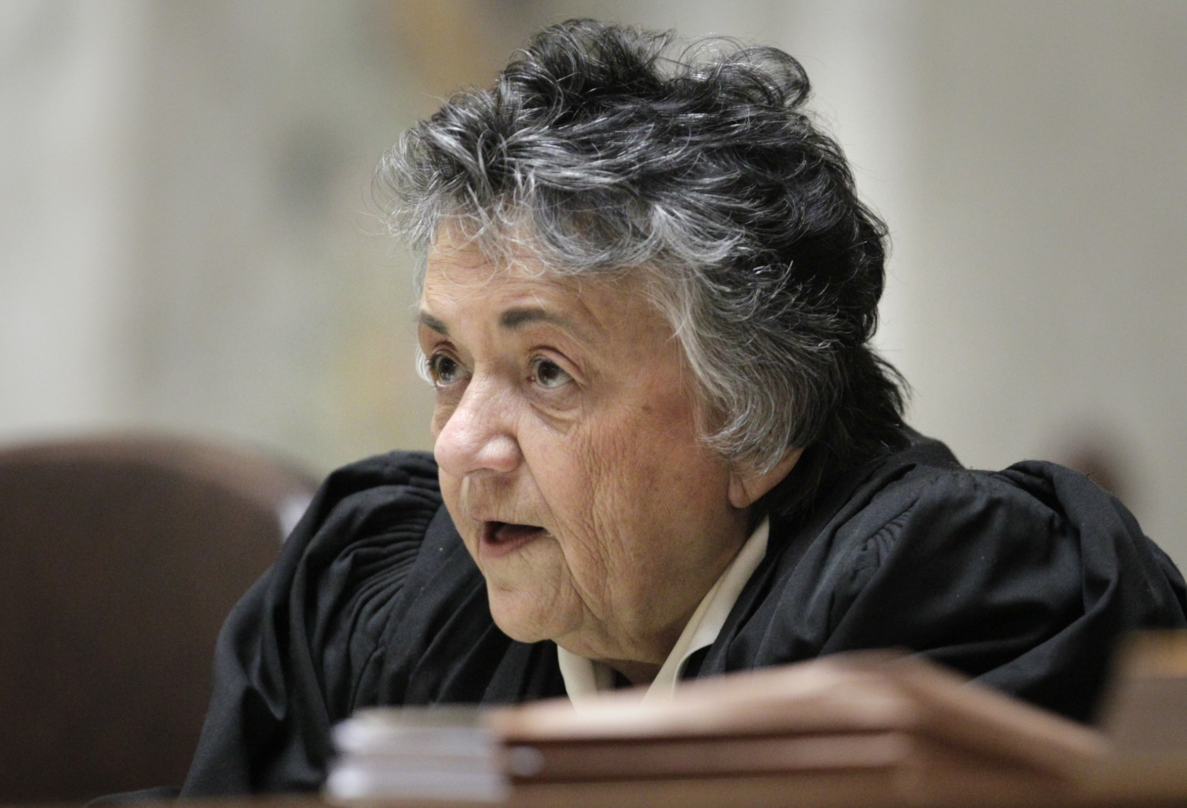 Wisconsin Supreme Court chief justice Shirley Abrahamson
