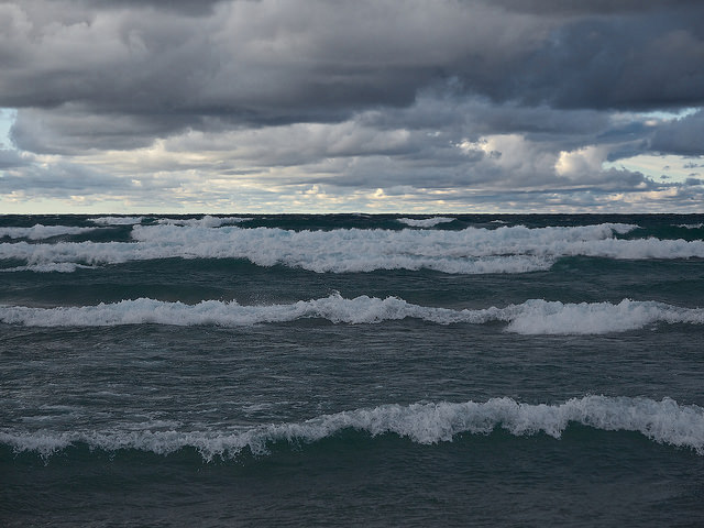 Waves on Lake Superior