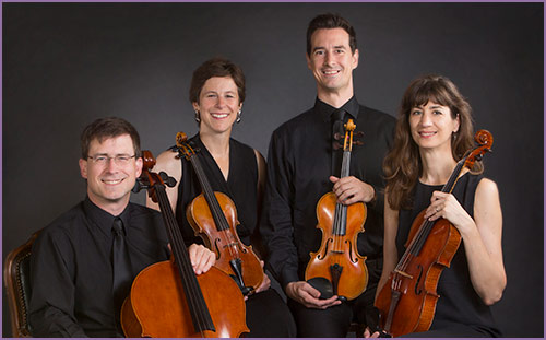 Photo of the Ancora String Quartet