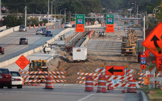 Milwaukee road construction
