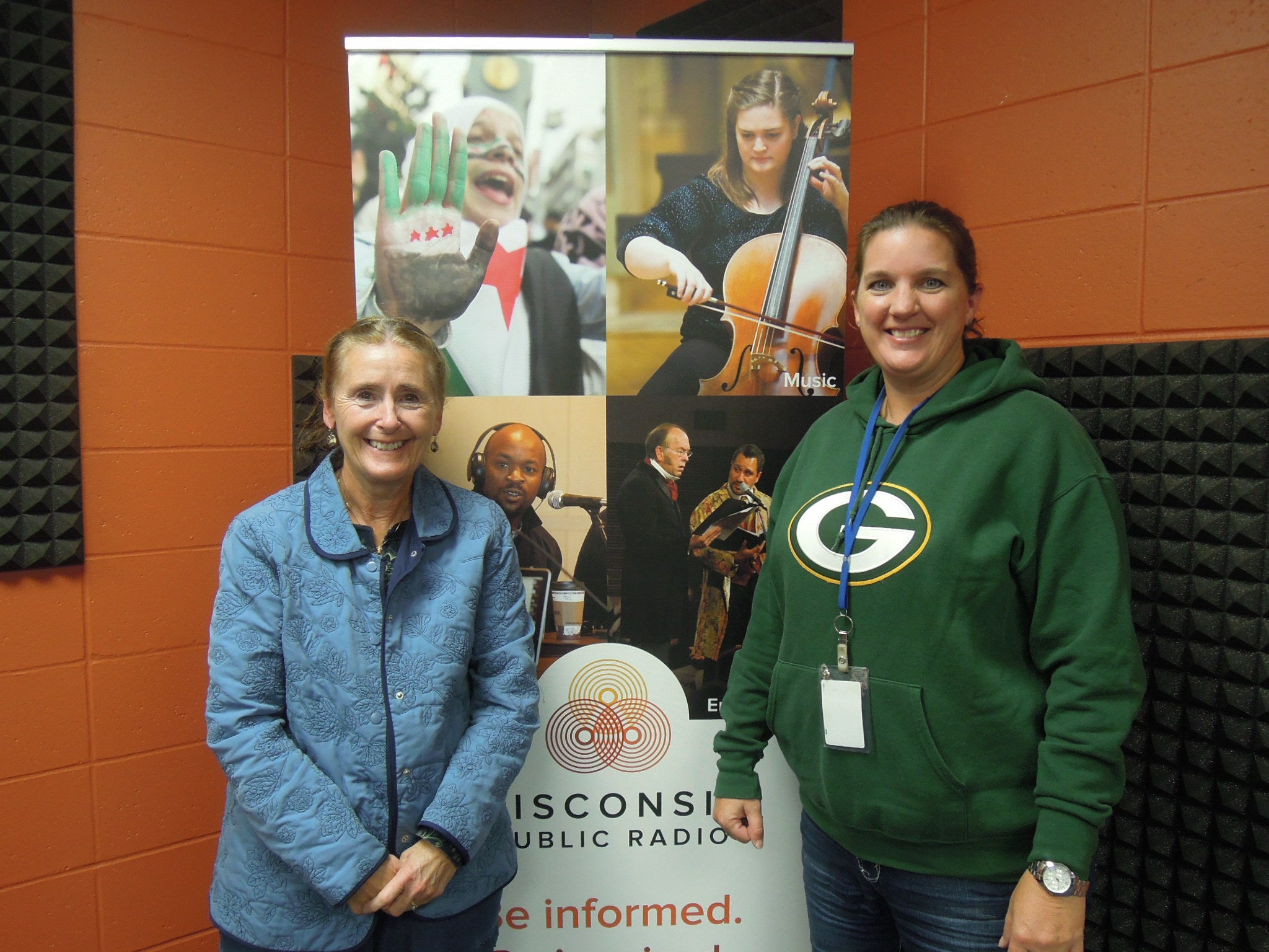 Ellen Franz and Ginny Dankmeyer