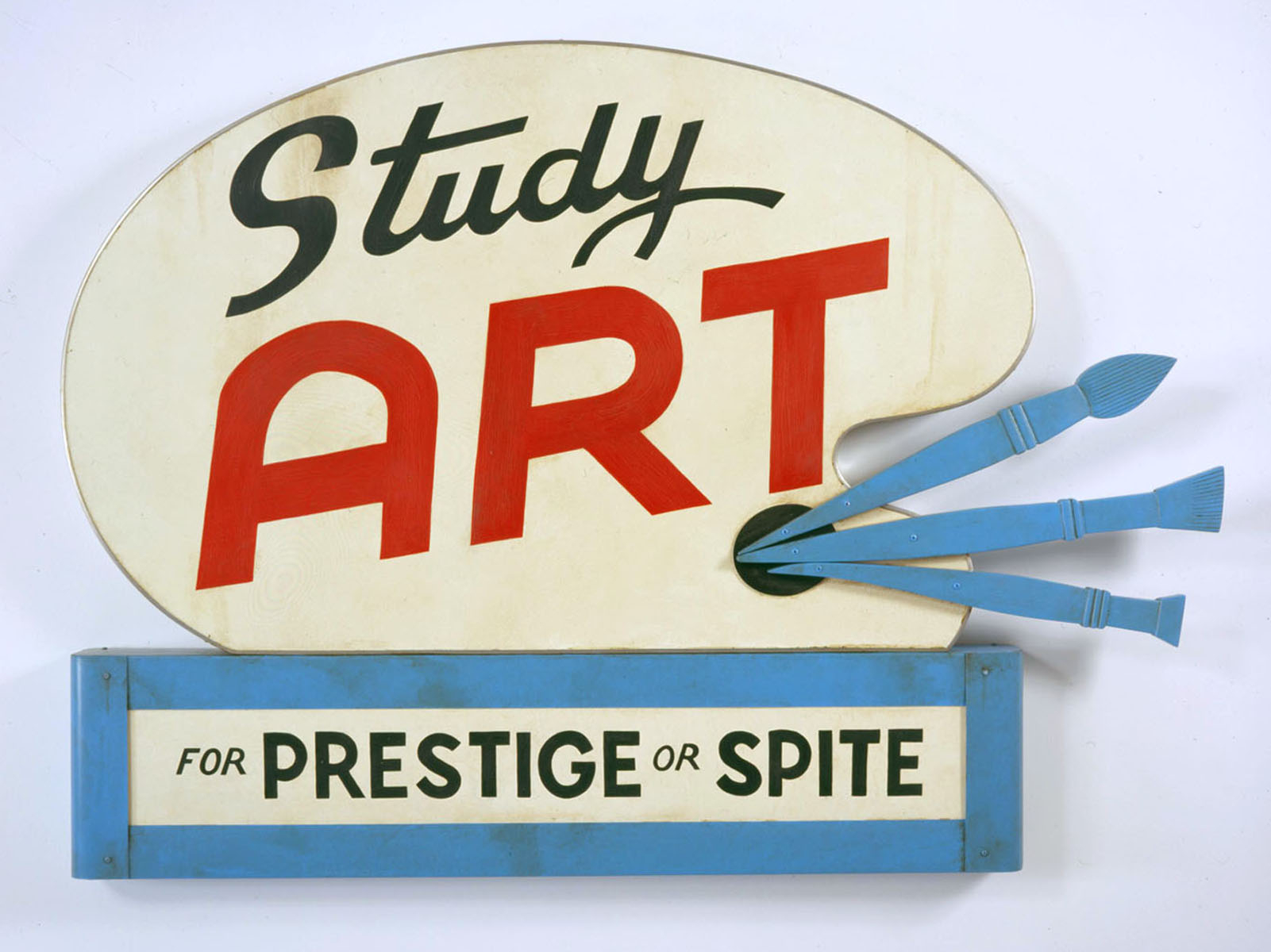 Study Art Sign (for Prestige or Spite)