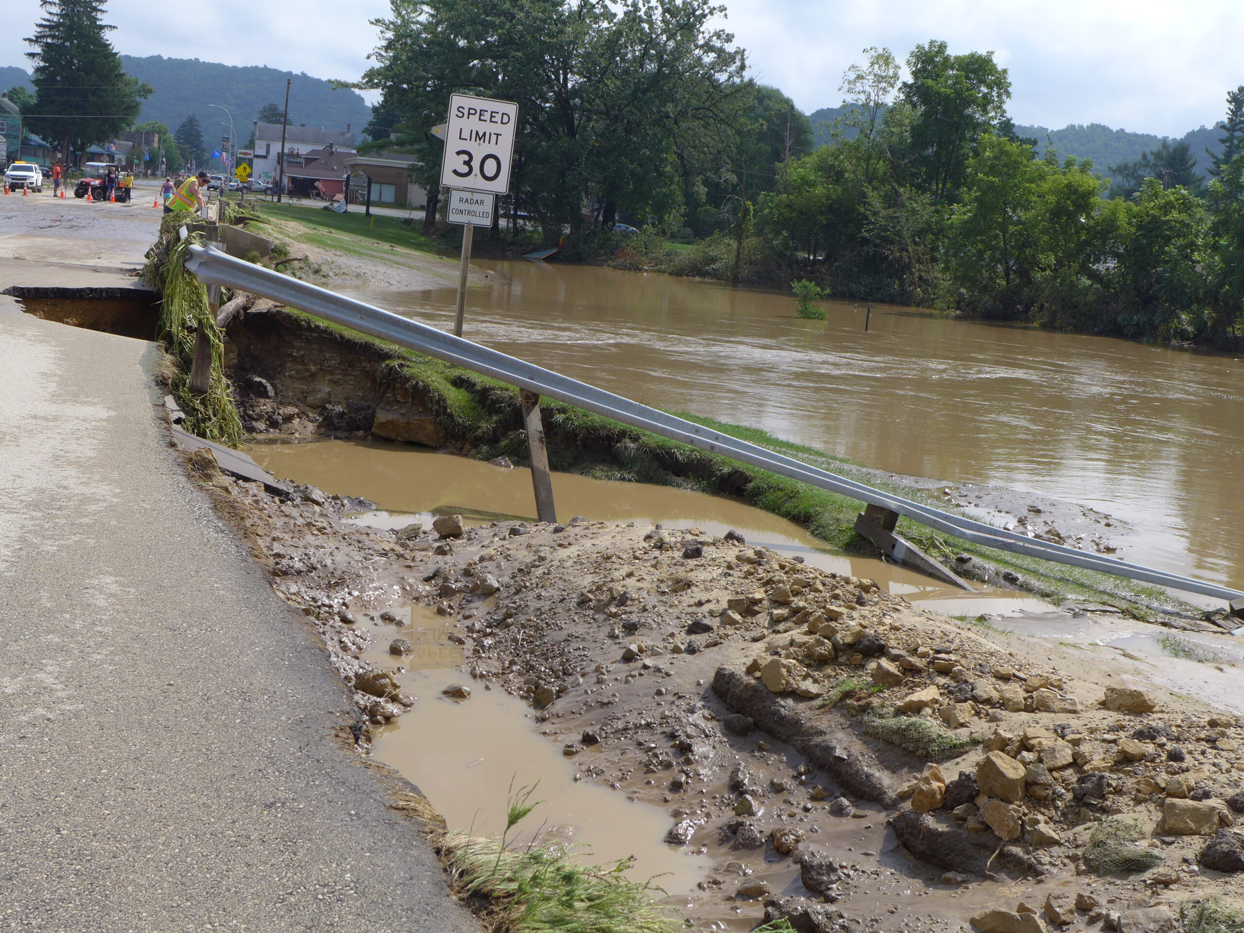 Flooding in Coon Valley