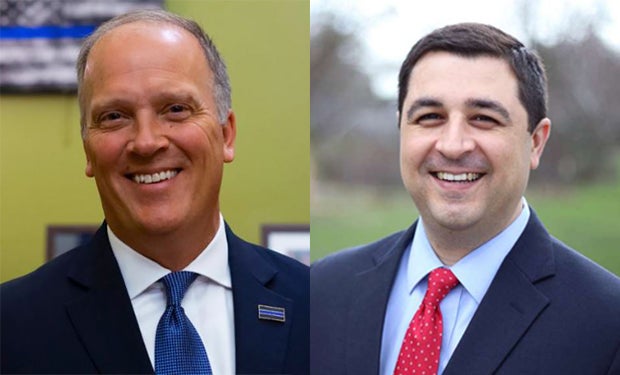 Brad Schimel and Josh Kaul, attorney general candidates