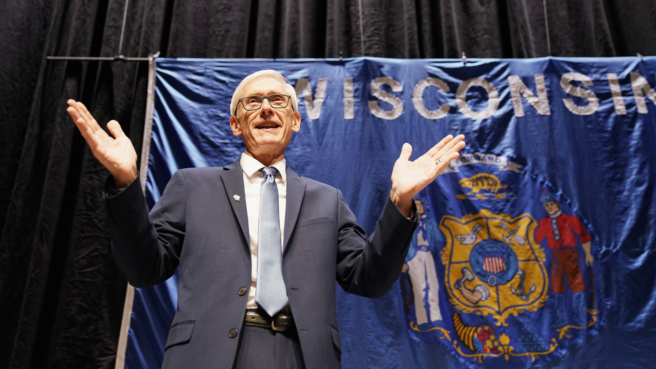 Democratic candidate for governor Tony Evers
