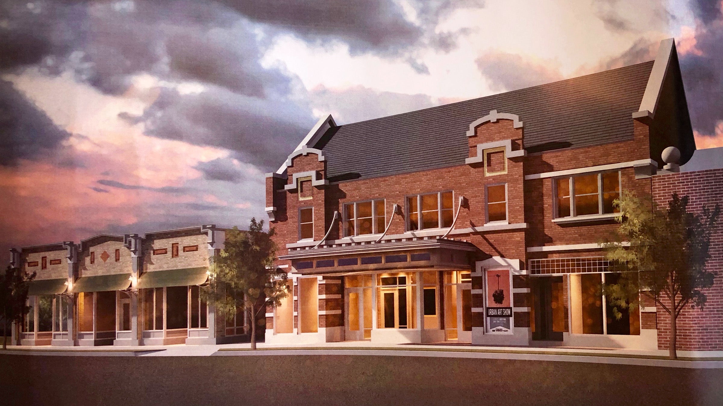 A rendering of Milwaukee's planned all-ages music venue