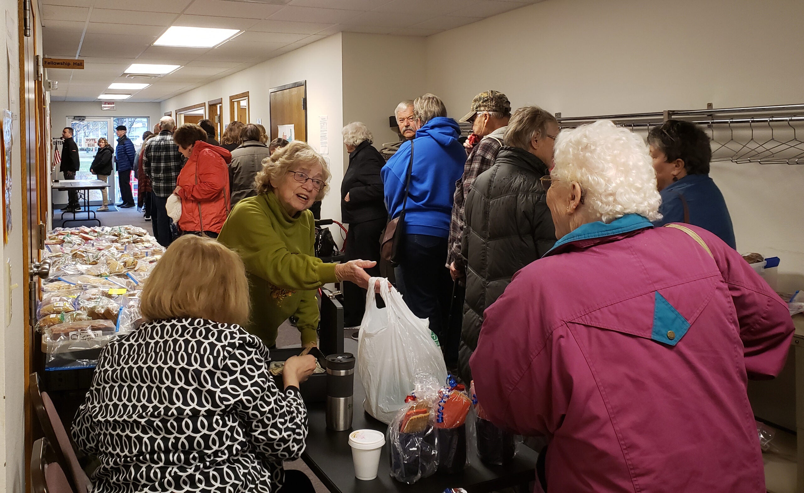 Christ Lutheran Church, Menomonie, voting, elections