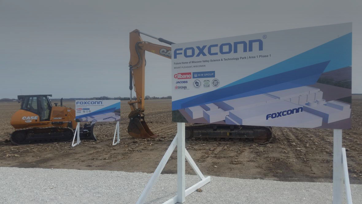 Mount Pleasant Has Acquired 85 Percent Of Land Needed For Foxconn Development
