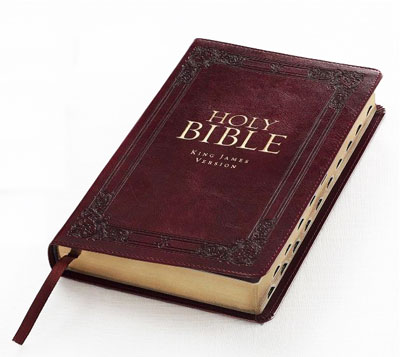 Photo of the King James Bible