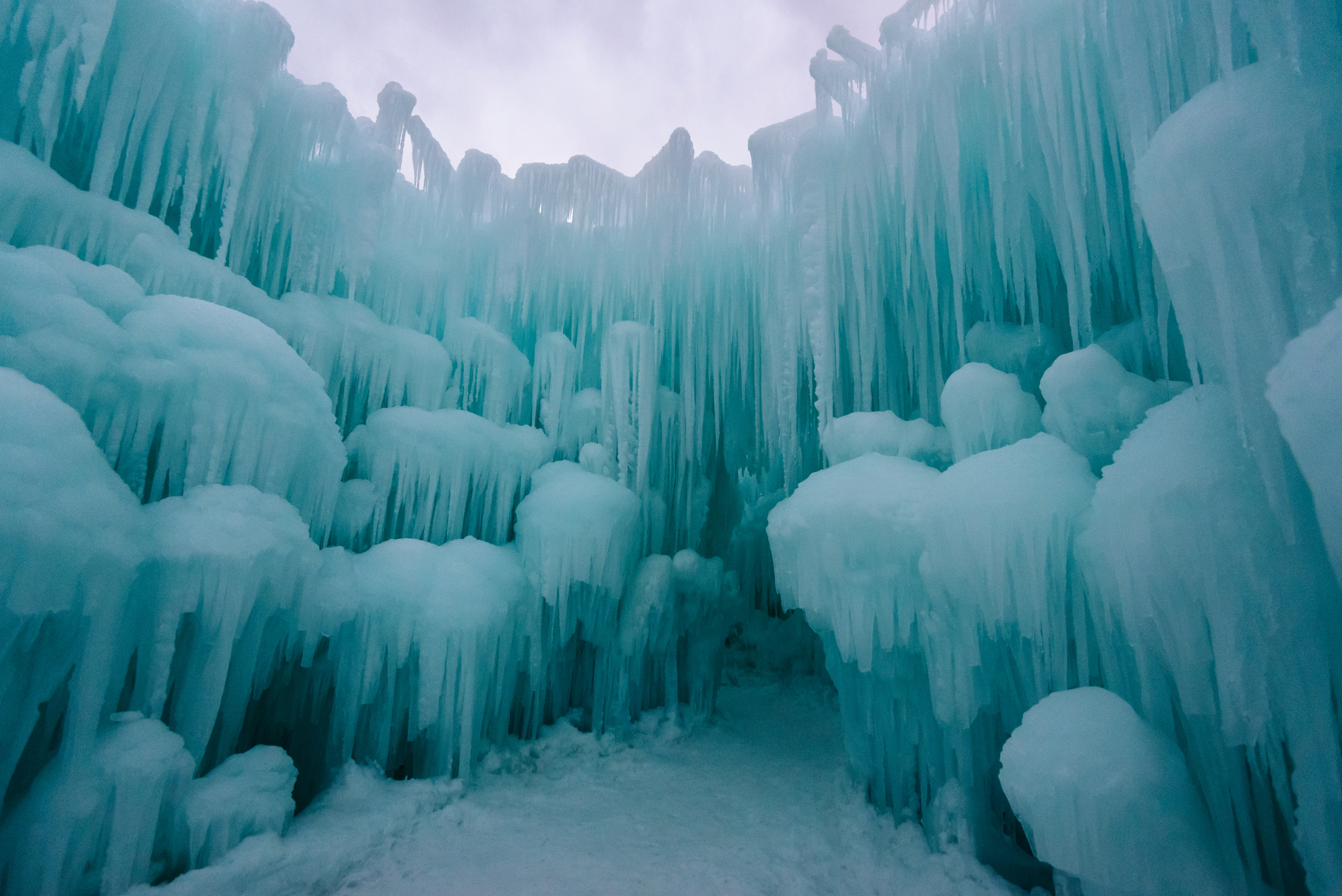 Warm Weather Postpones Opening Of Ice Castle In Lake Geneva