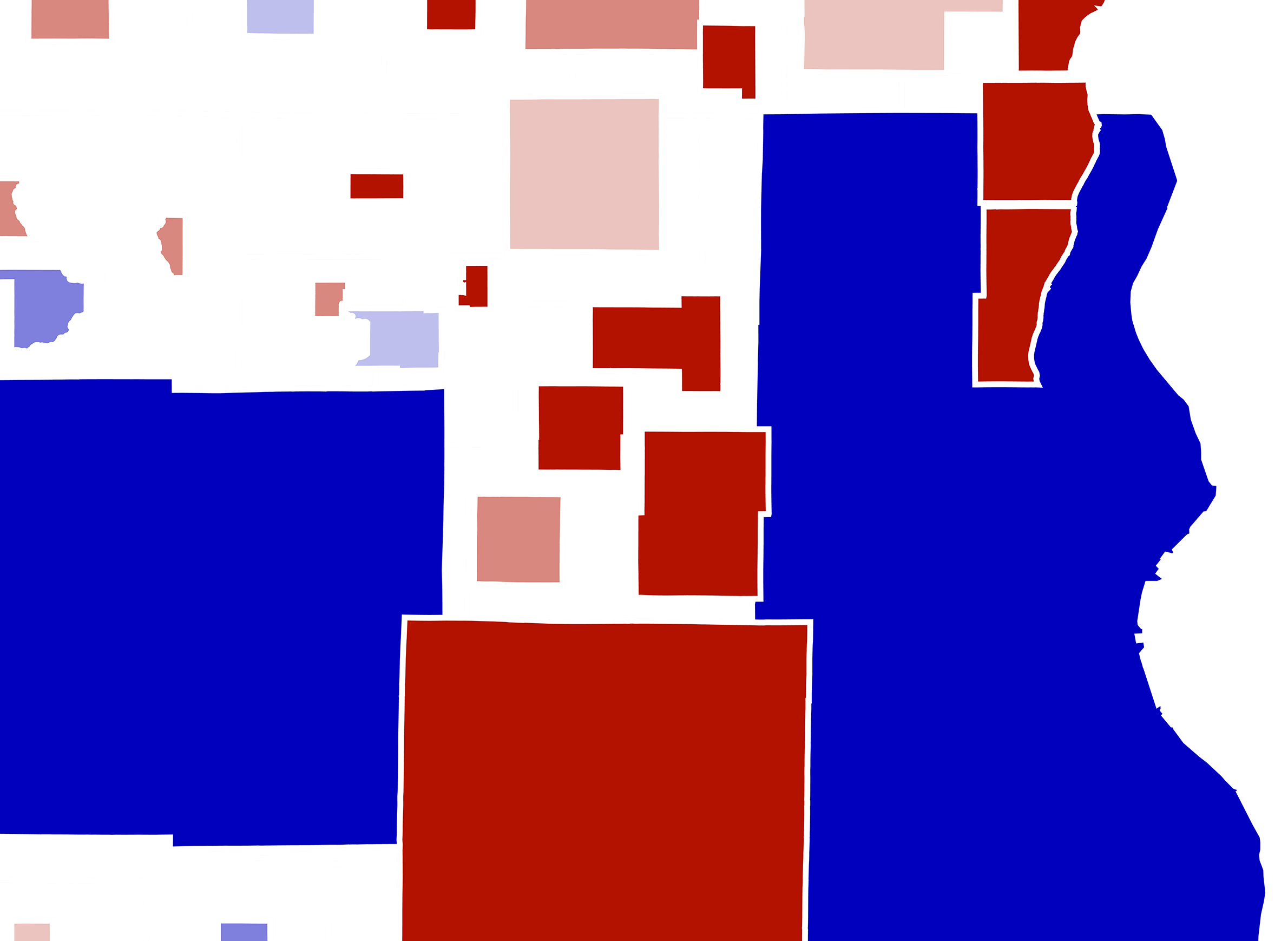 WisContext: Cartogram: Wisconsin’s 2018 Election For Governor
