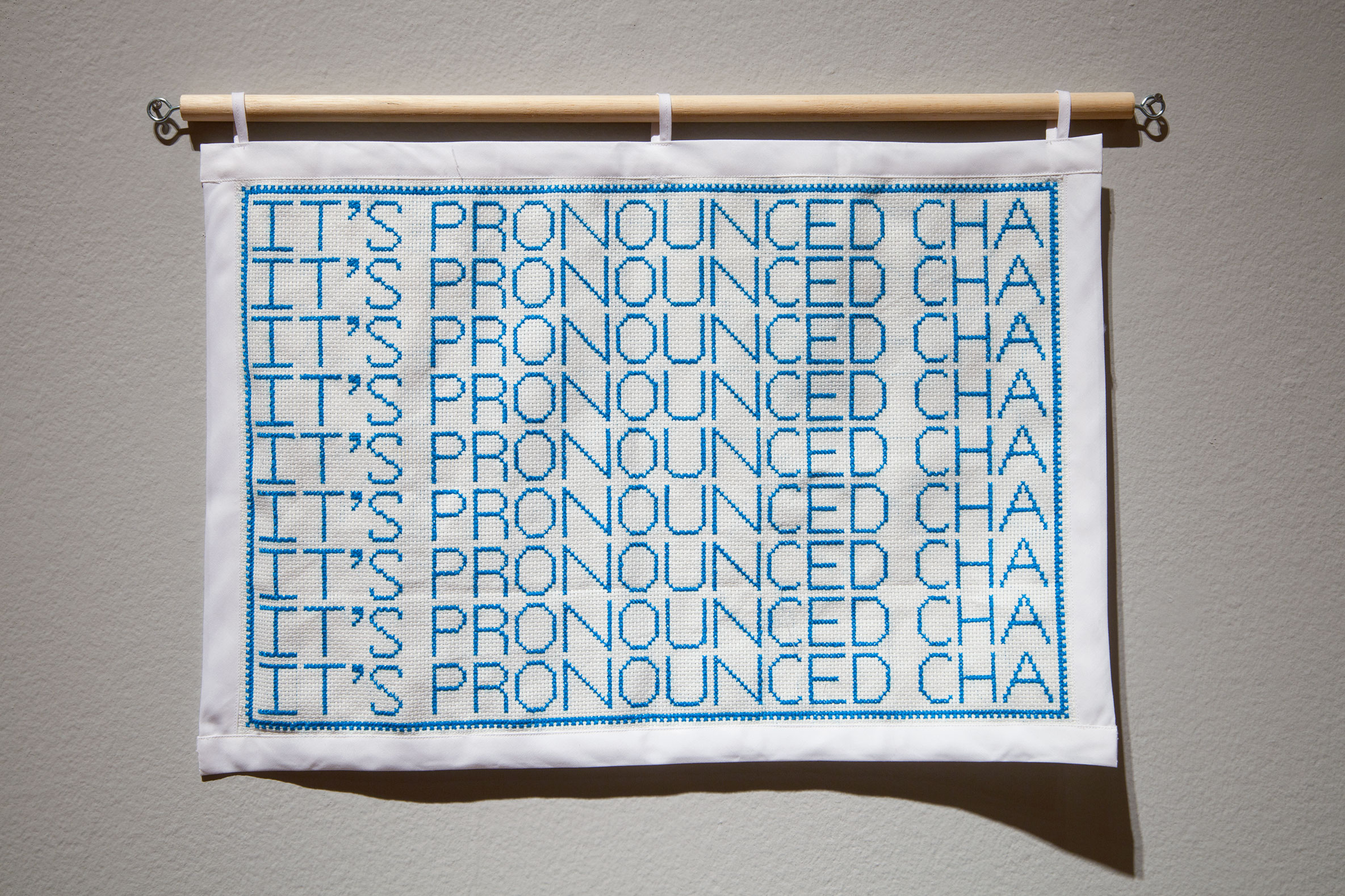 It's Pronounced Cha, Tshab Her, art, embroidery, Hmong, culture