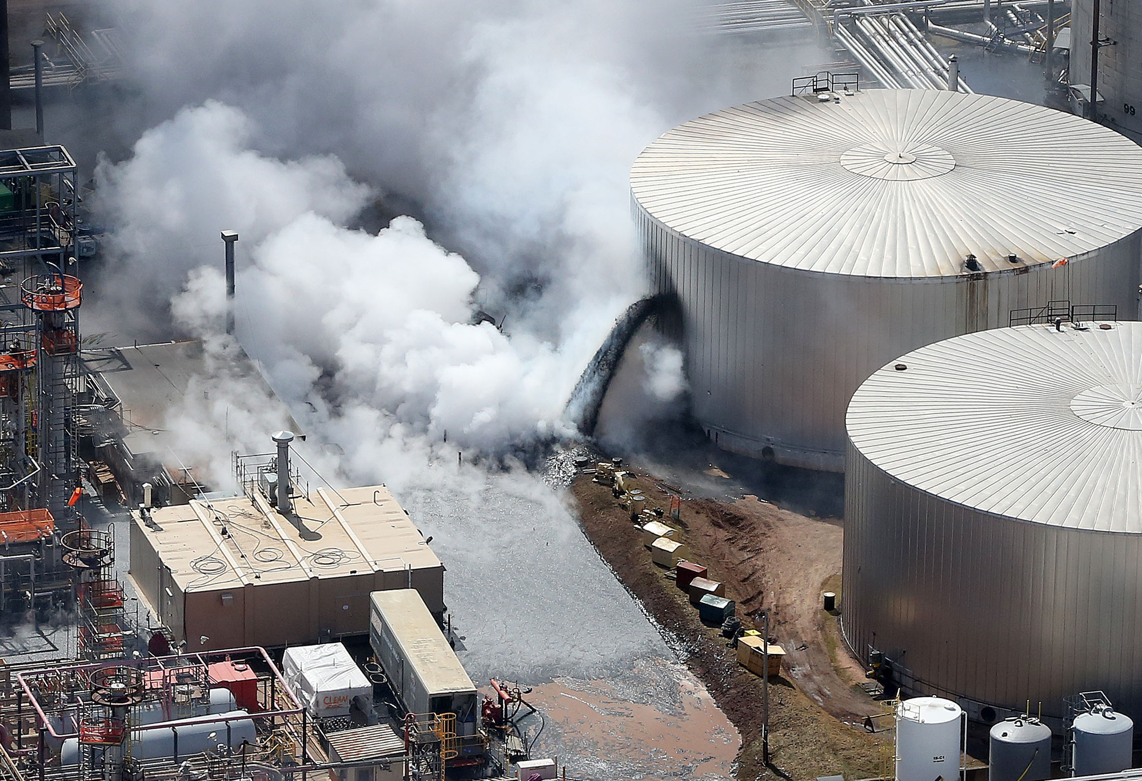 Husky Refinery fire