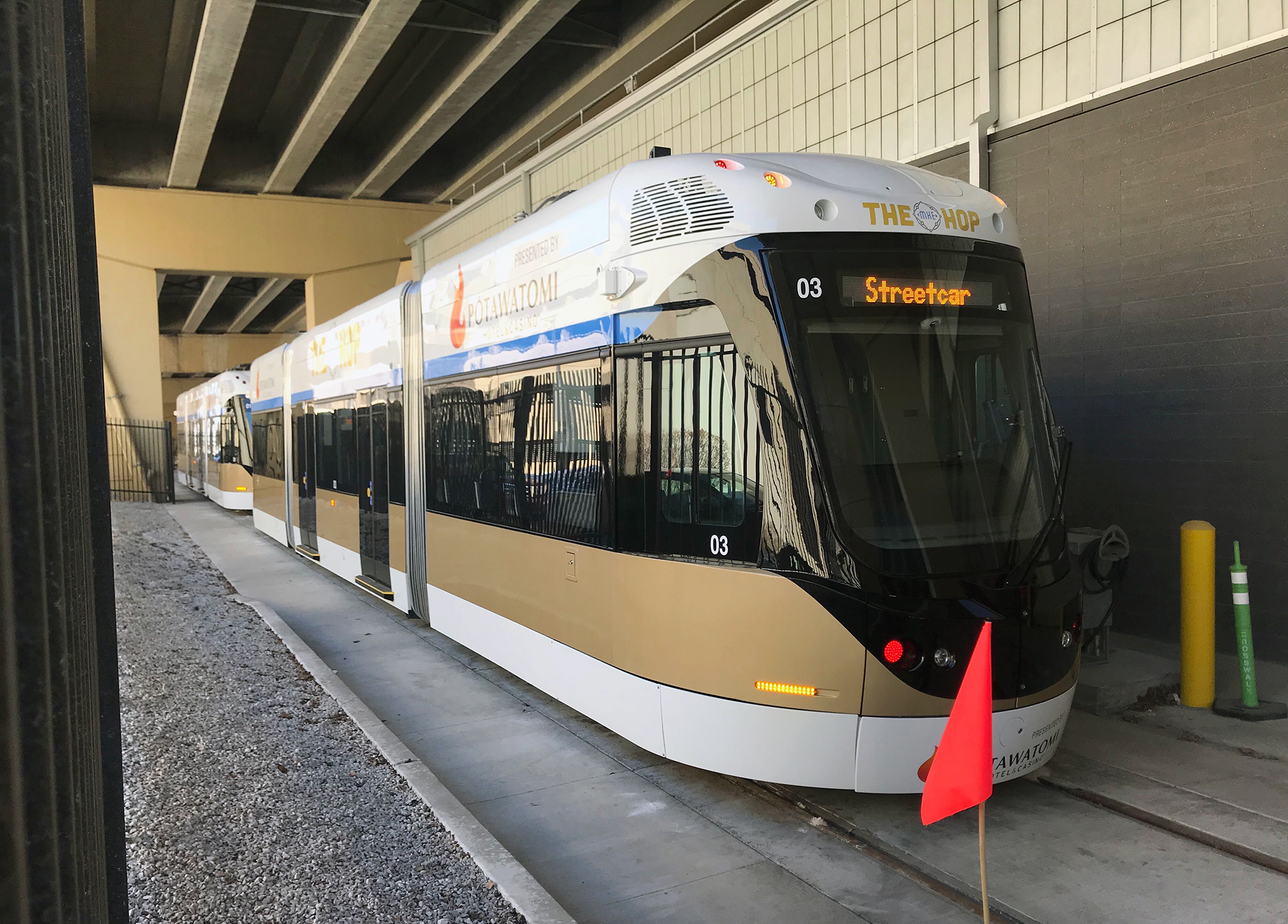 The Hop streetcar in Milwaukee