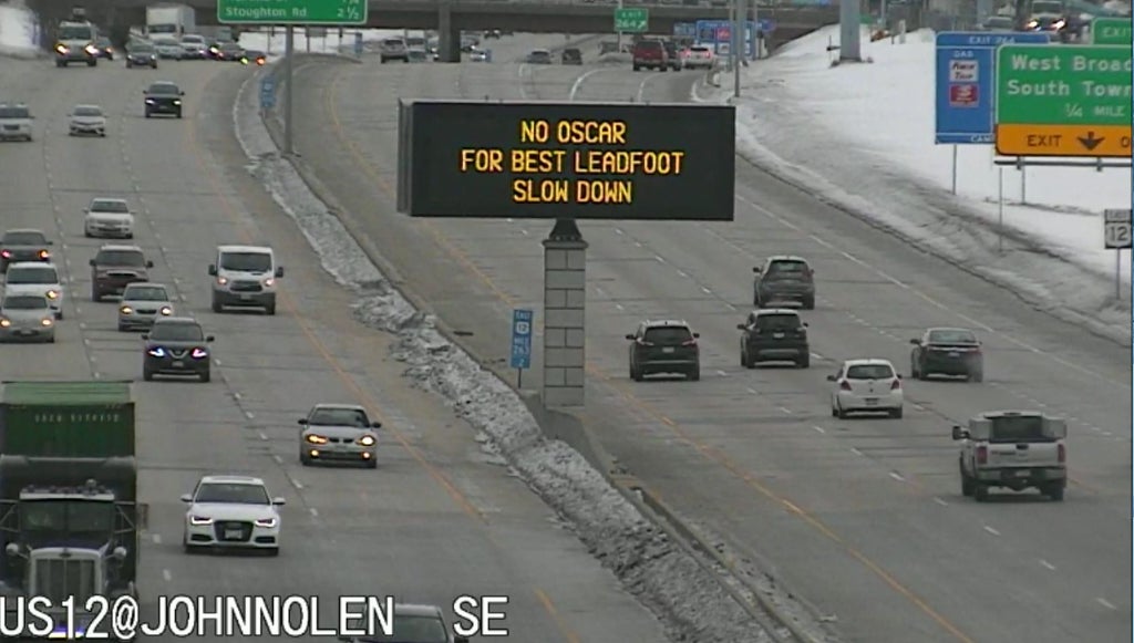 digital billboard message