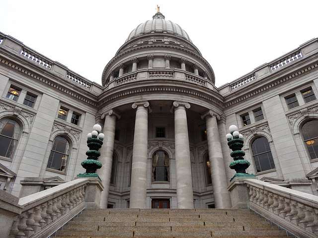 West Entrance, Wisconsin State Capitol