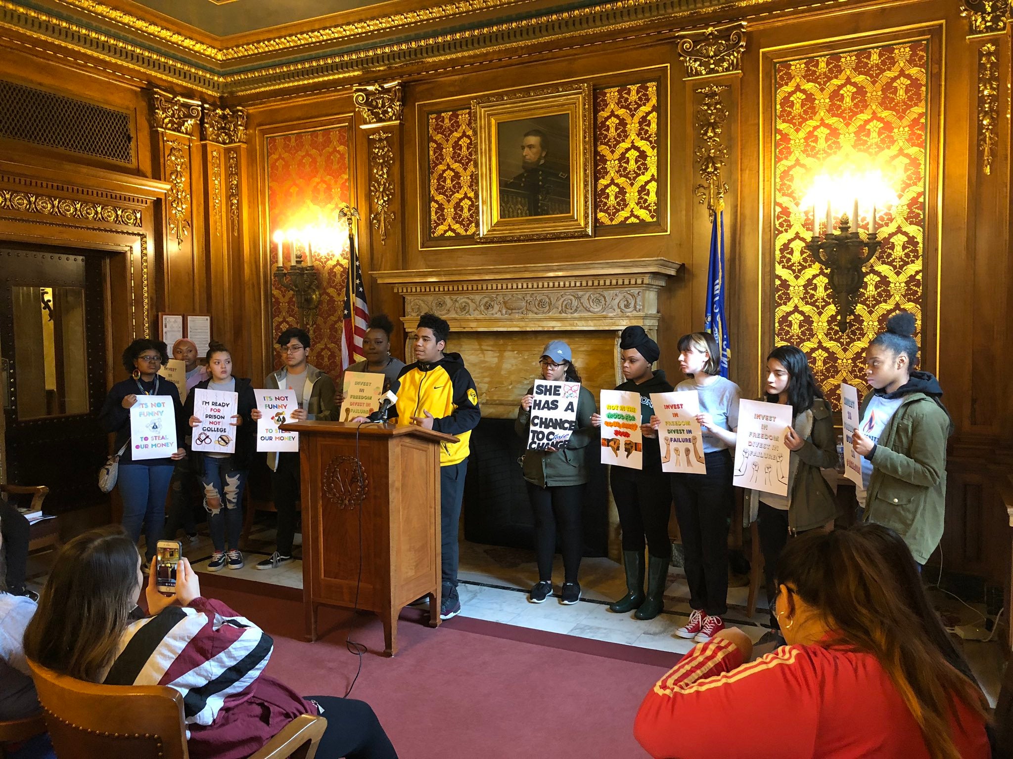MPS students at state Capitol