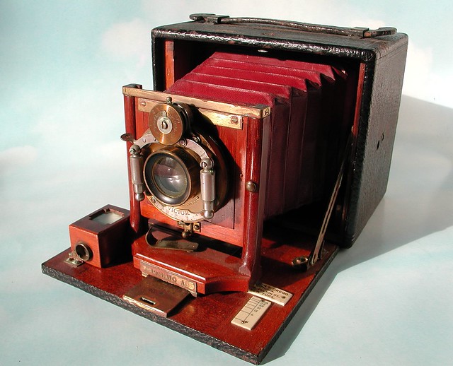 Large format camera circa 1893-1900