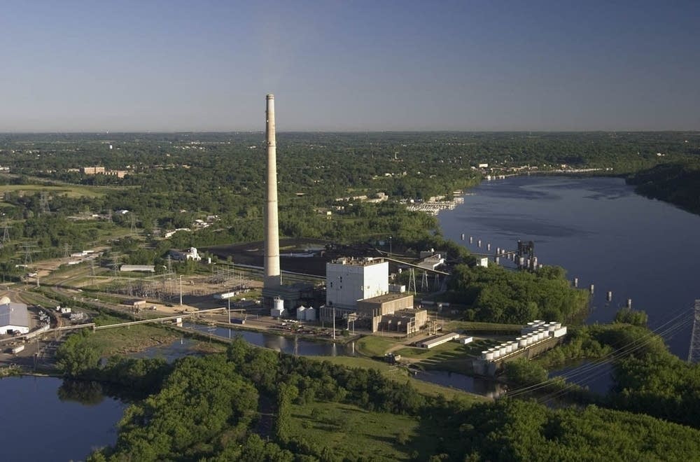 Allen S. King coal-fired power plant in Bayport, Minnesota