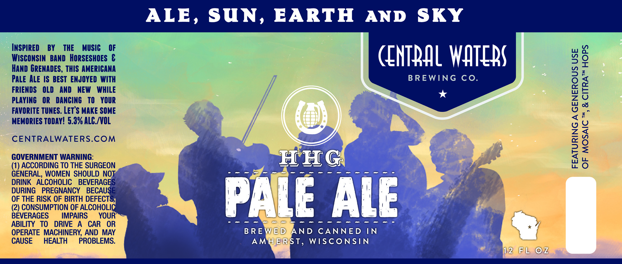 Central Waters Brewing Company's HHG APA