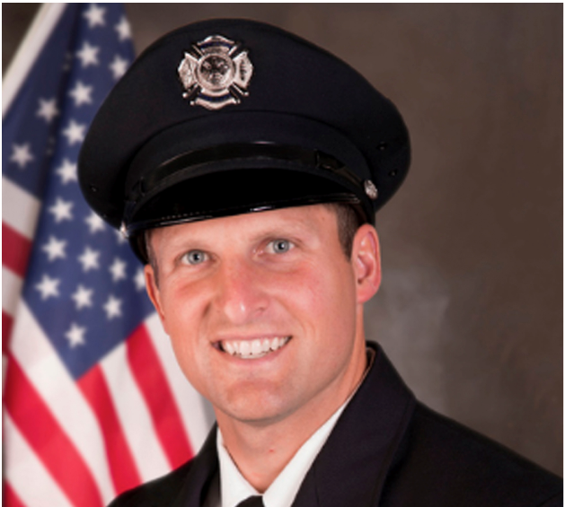 Mitch Lundgaard, Appleton, firefighter