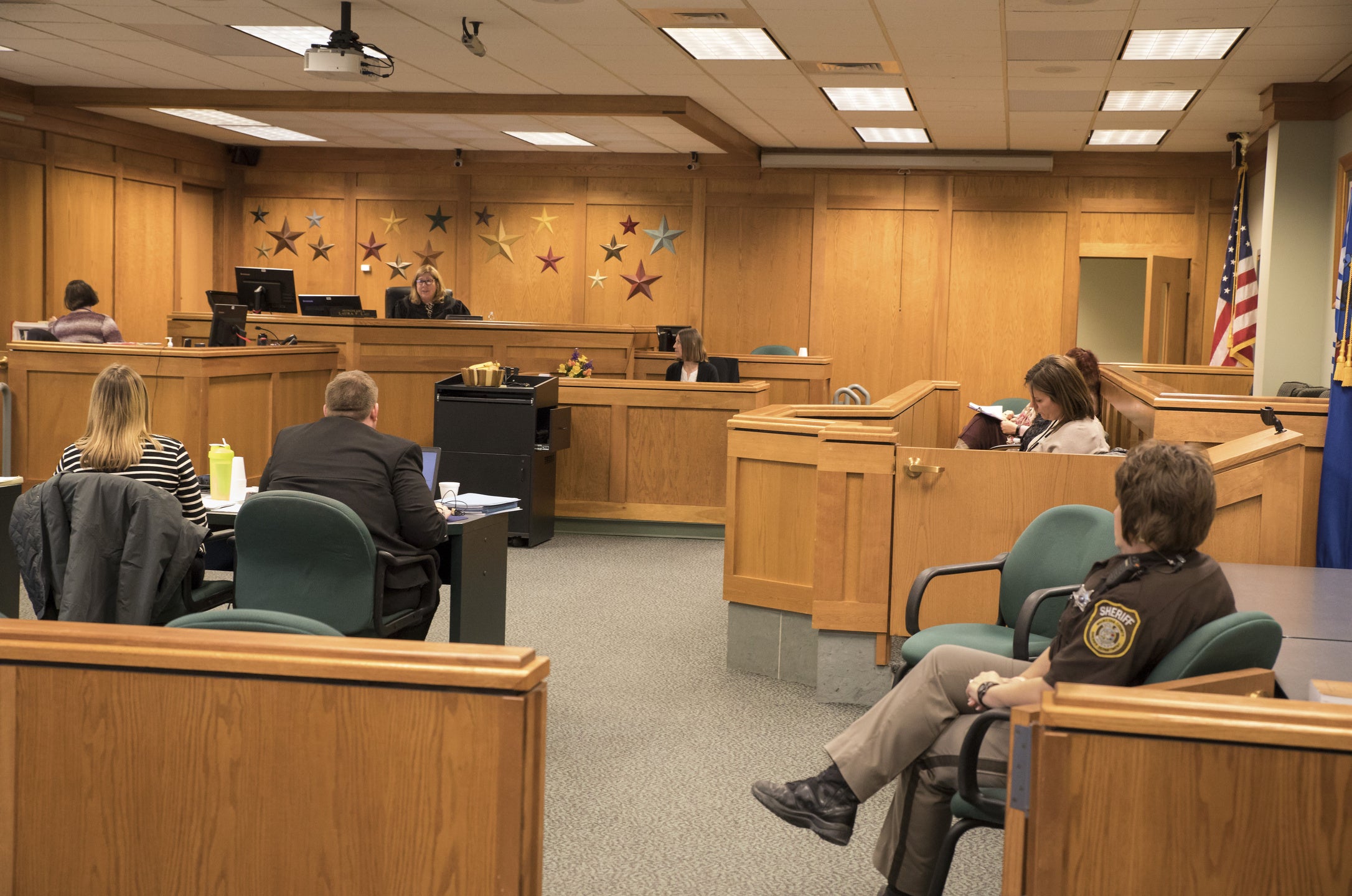 Waukesha County Judge Laura Lau presides over OWI court