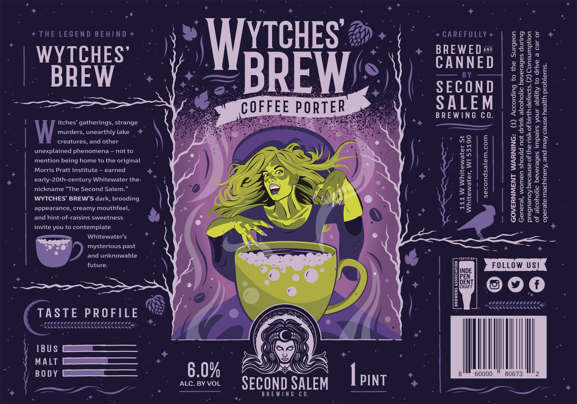 Second Salem Brewing Company's Wytches' Brew