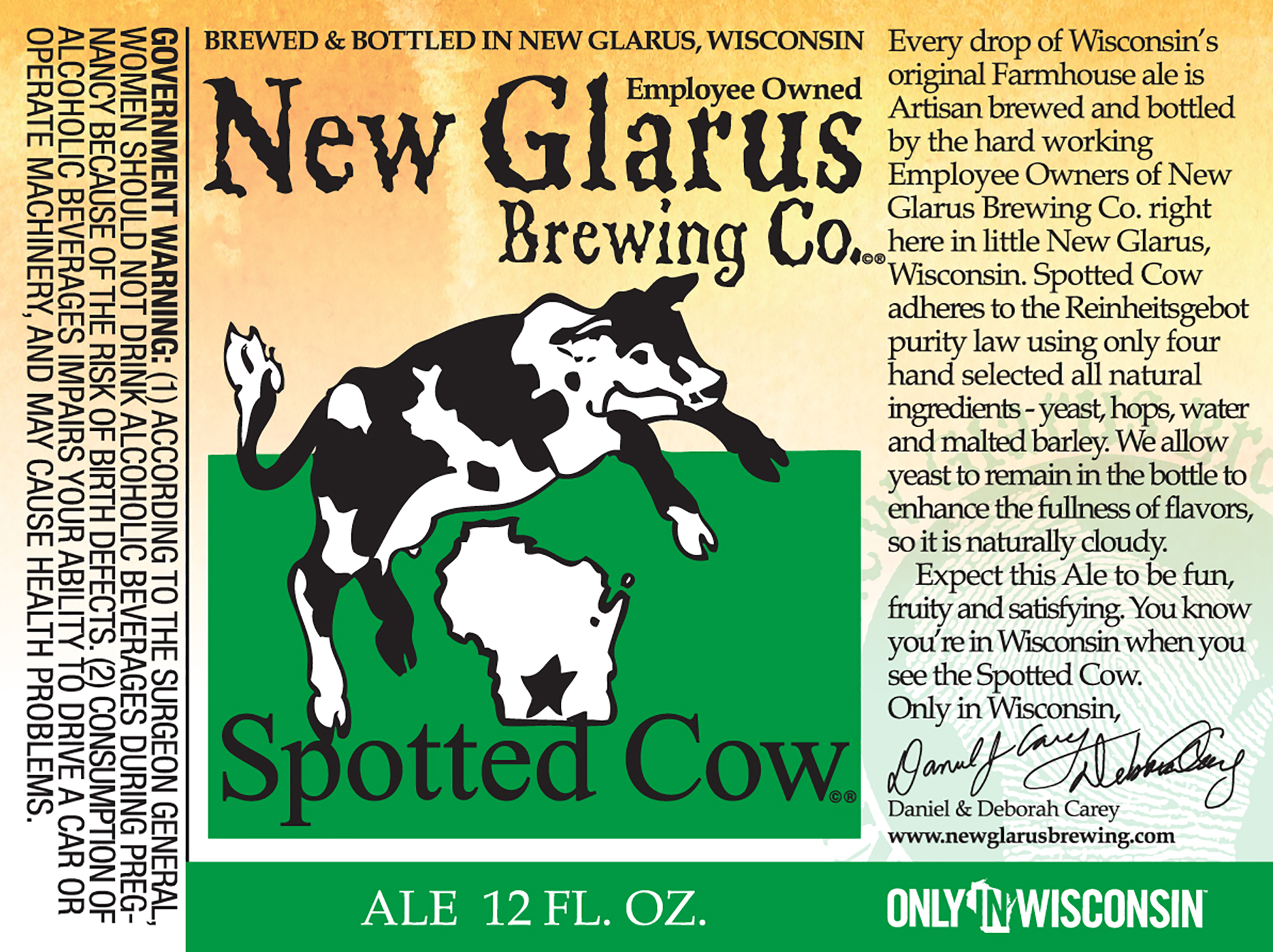 New Glarus Brewing Company's Spotted Cow