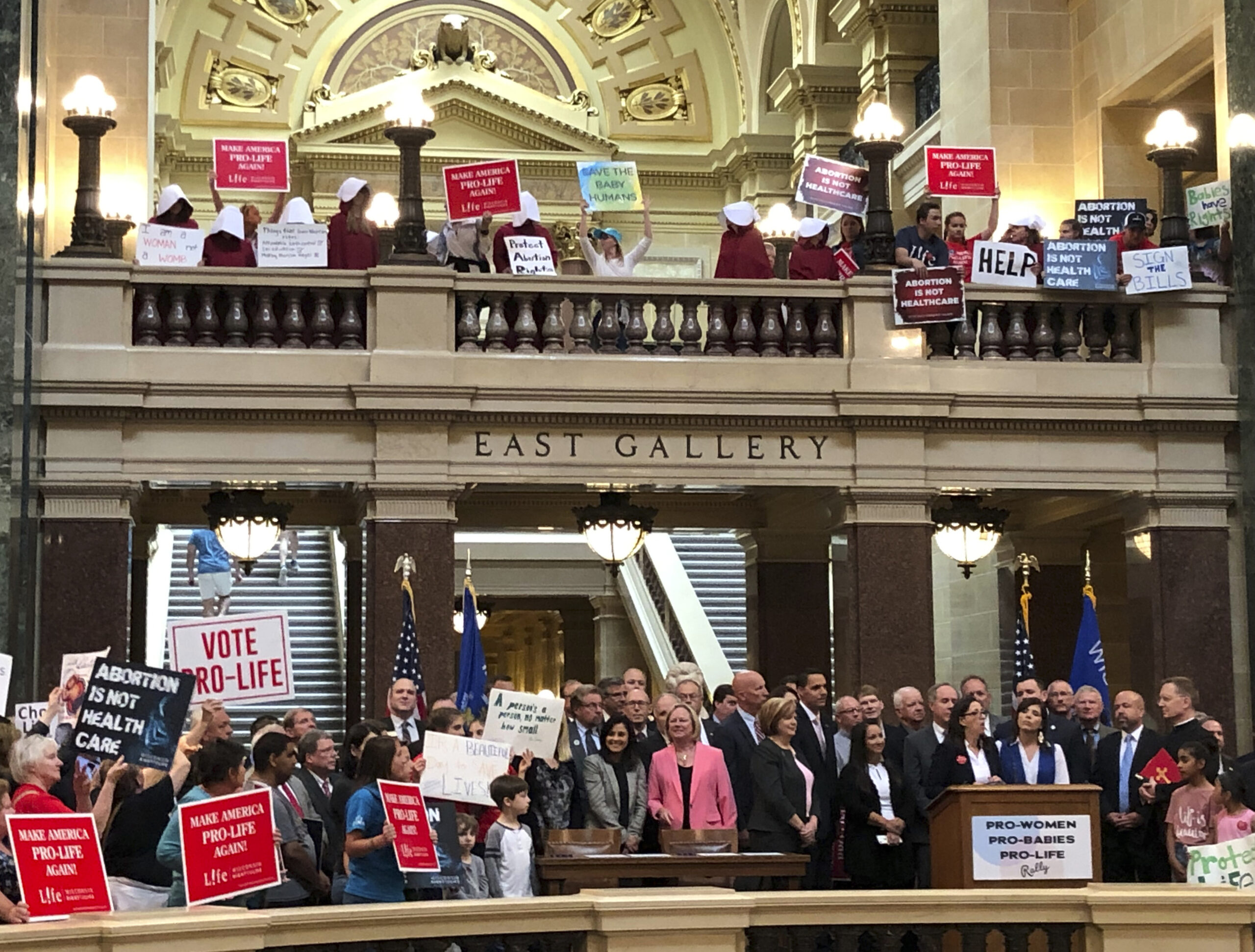 Republicans to call on Democratic Gov. Tony Evers to sign four abortion bills