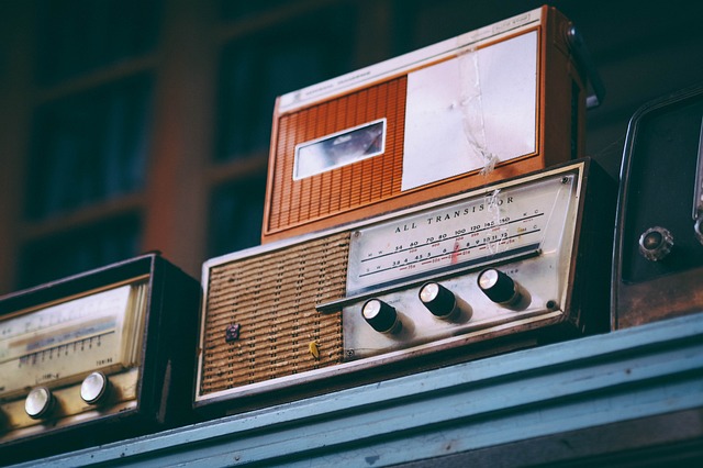 two vintage radios