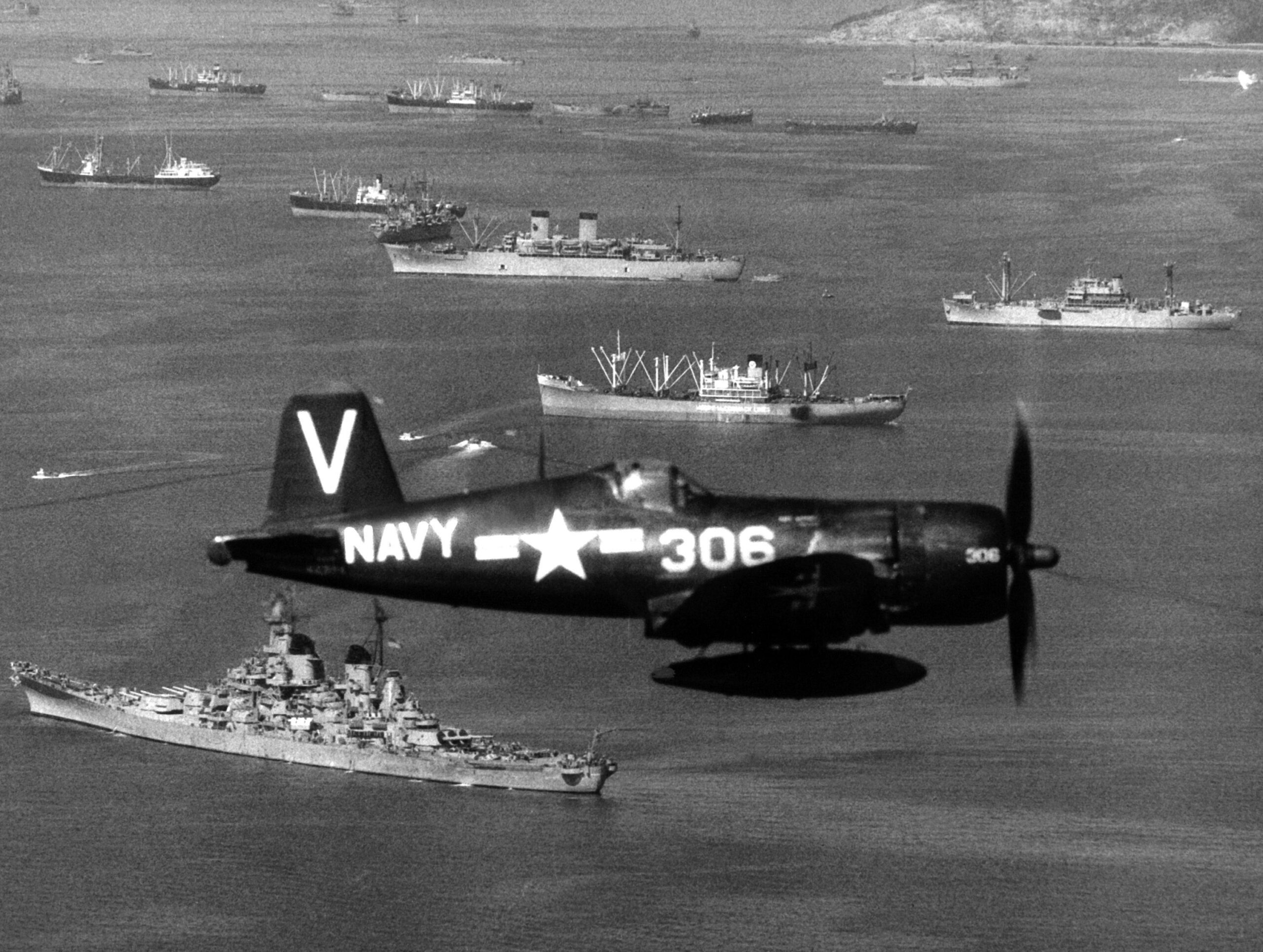 Vought F4U-4B Corsair of Fighter Squadron 113 during the Korean Wa