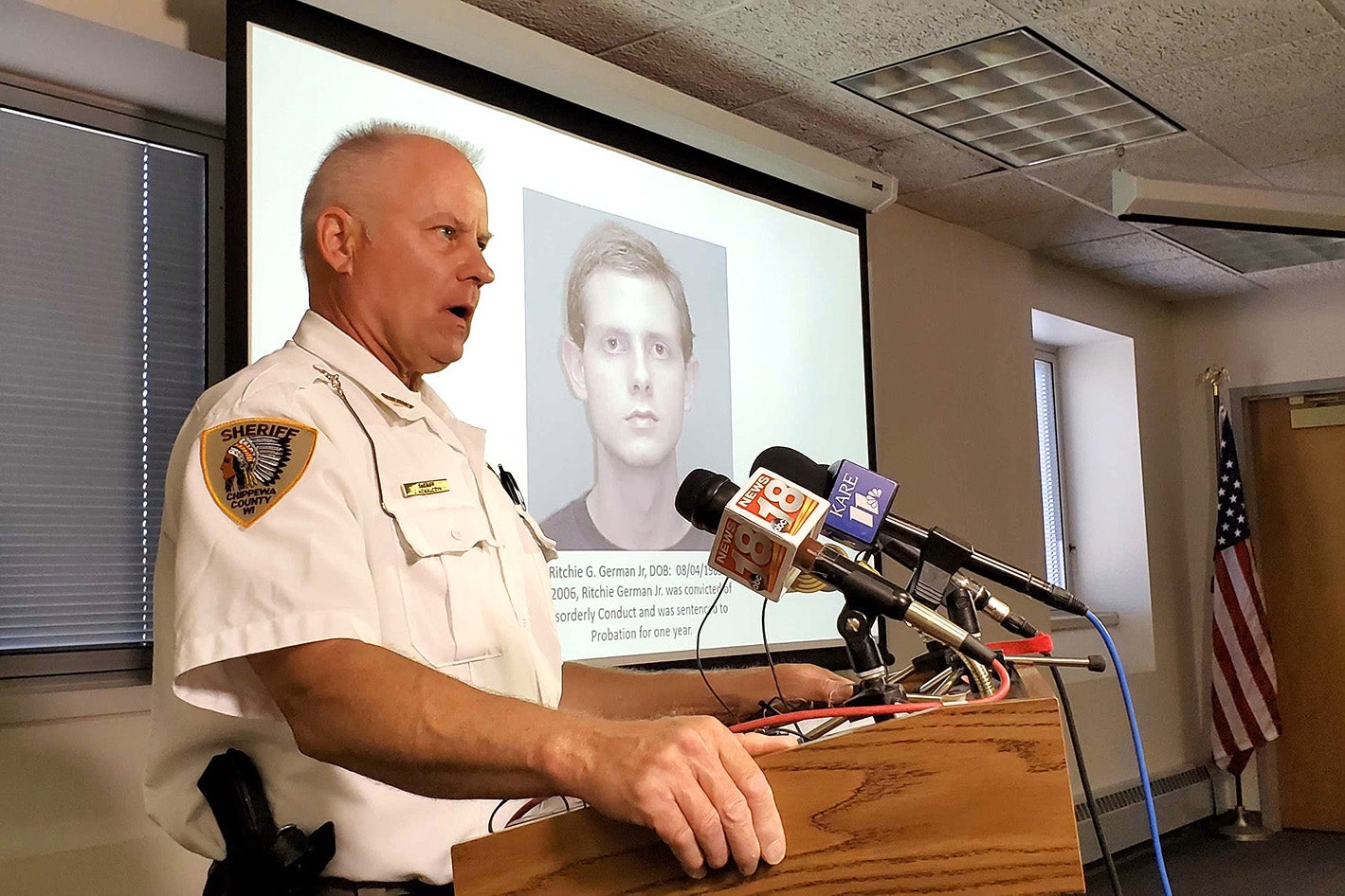 Chippewa County Sheriff James Kowalczyk