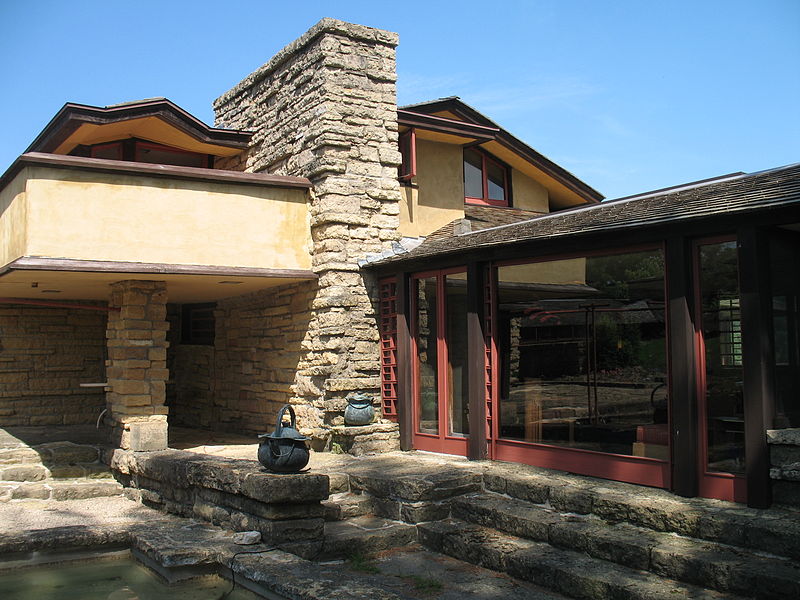 Taliesin, the estate in Spring Green that Frank Lloyd Wright called his home for many years.