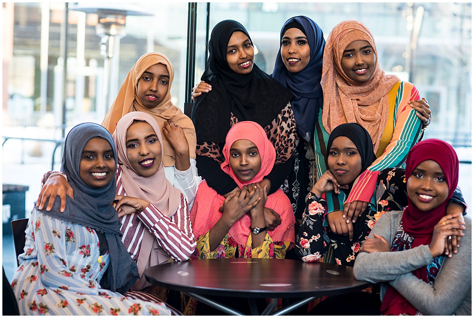 Somali women from the United ReSisters of Green bay